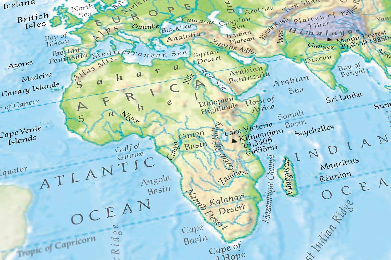 Hoofdsteden - Afrika