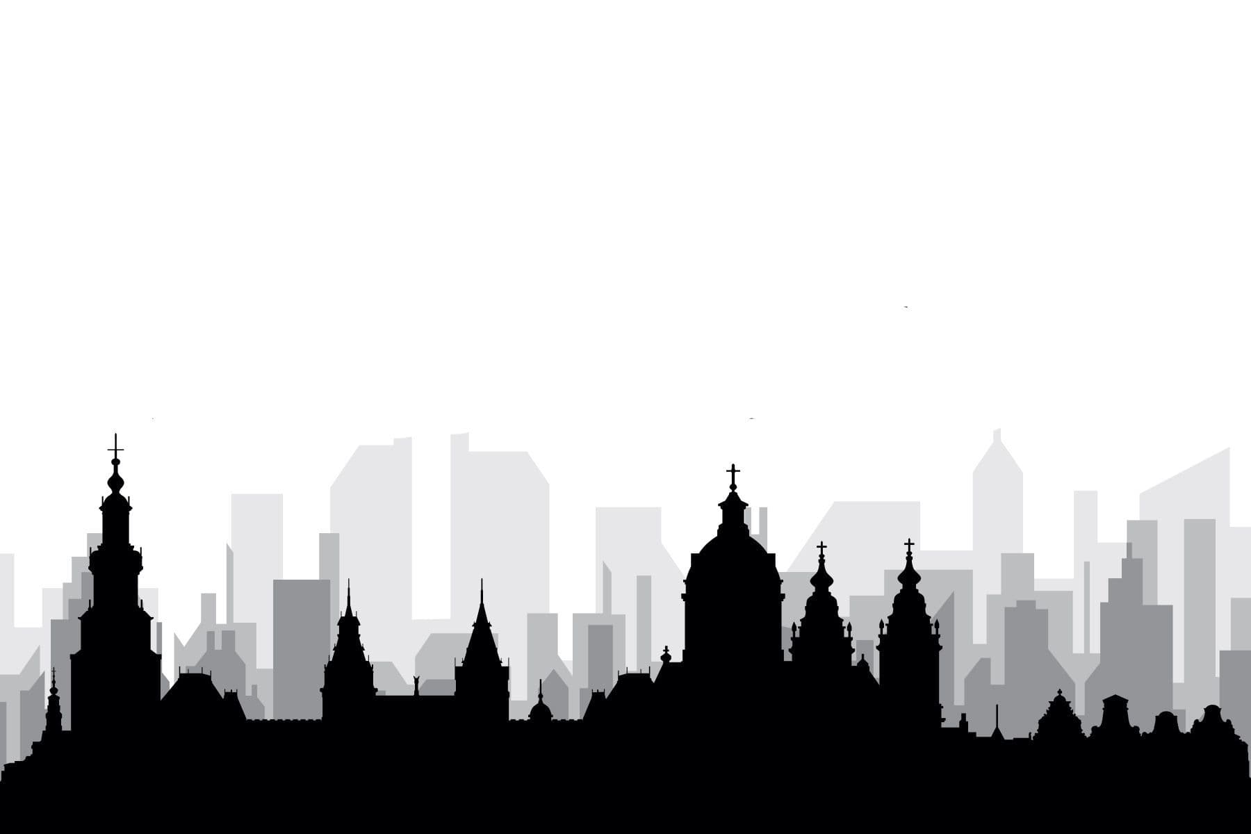 Van welke Europese stad is dit de silhouette?