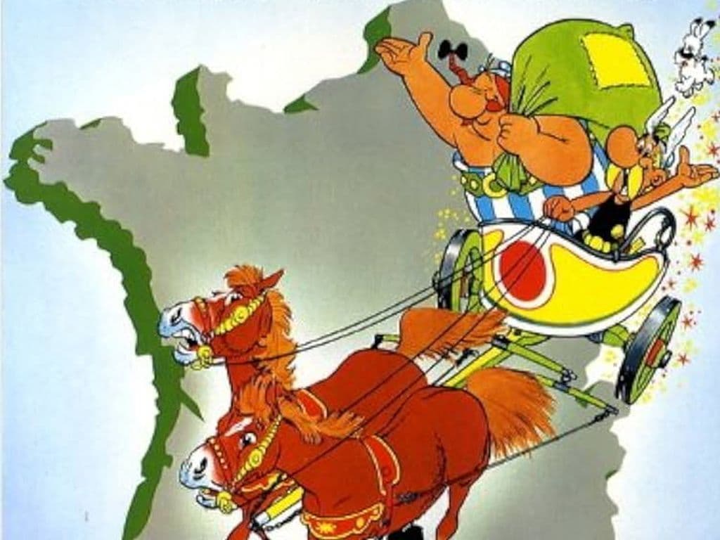 In welk avontuur van Asterix en Obelix verschijnt het hondje Idefix voor het eerst?