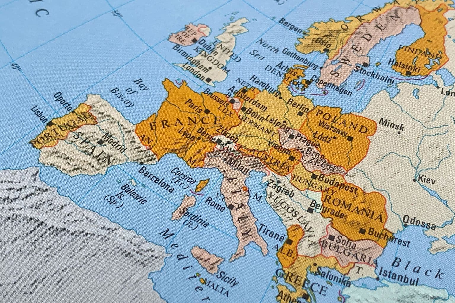 Hoofdsteden - Europa