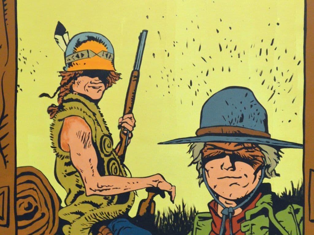 We zijn op zoek naar een Belgische fictie stripreeks geschreven en getekend door Hermann Huppen. Het verhaal gaat over een kind dat opgroeit in een post-apocalyptische wereld na een atoomoorlog. Welke stripreeks zoeken we?