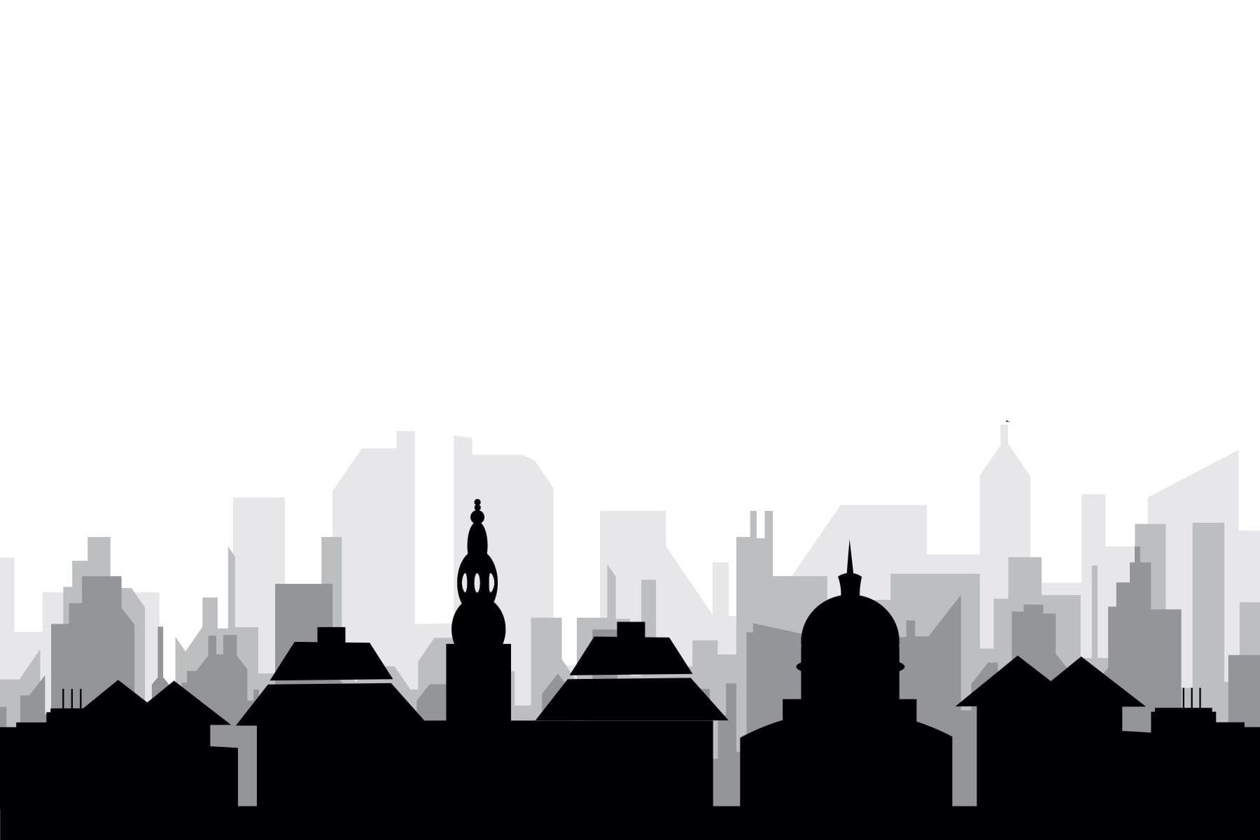 Van welke Europese stad is dit de silhouette?
