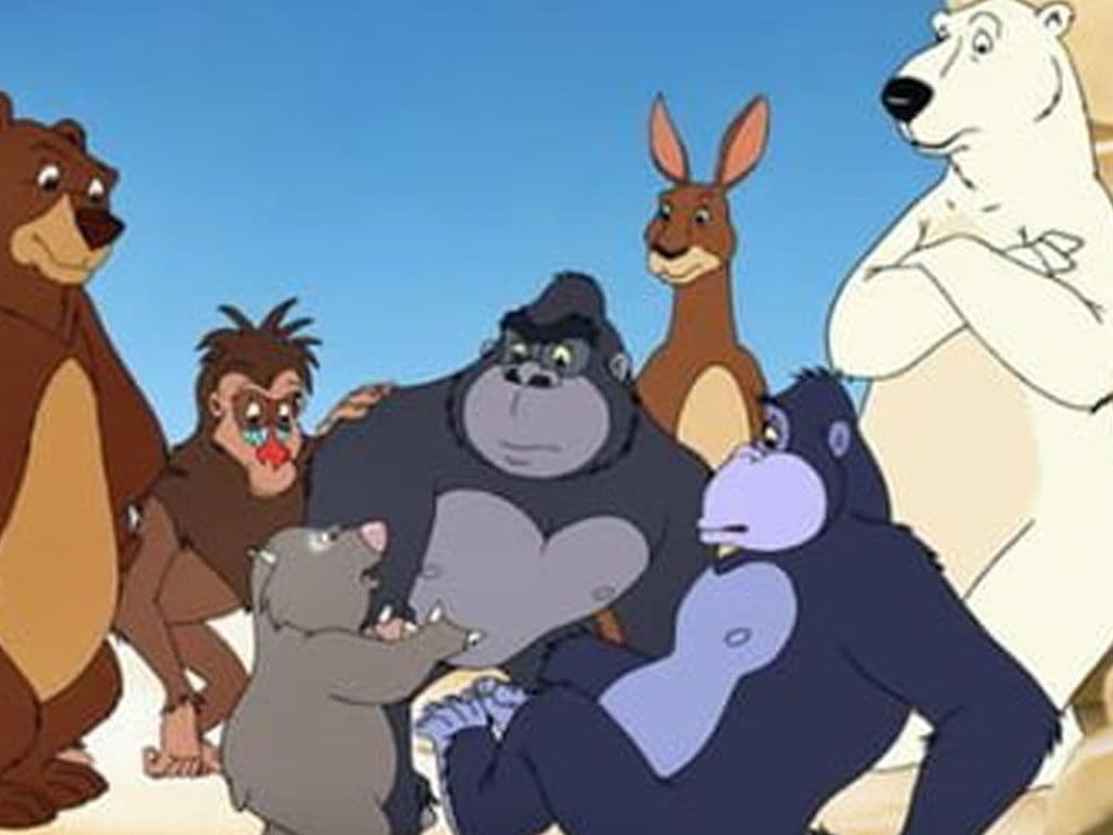 Wat is de naam van de animatiereeks voor kinderen gemaakt door de makers van The Animals of Farthing wood? De reeks gaat een groep dieren op een drijvend eiland.