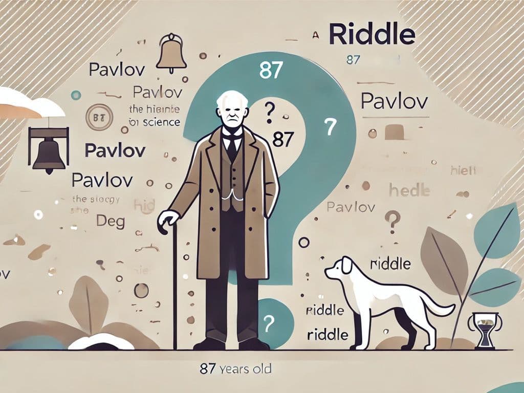 Pavlov werd geboren in een kwadratisch jaar (getal dat een kwadraat is) en stierf in het eerstvolgend kwadratisch jaar. Hij werd 87 jaar. In welk jaar werd Pavlov geboren?