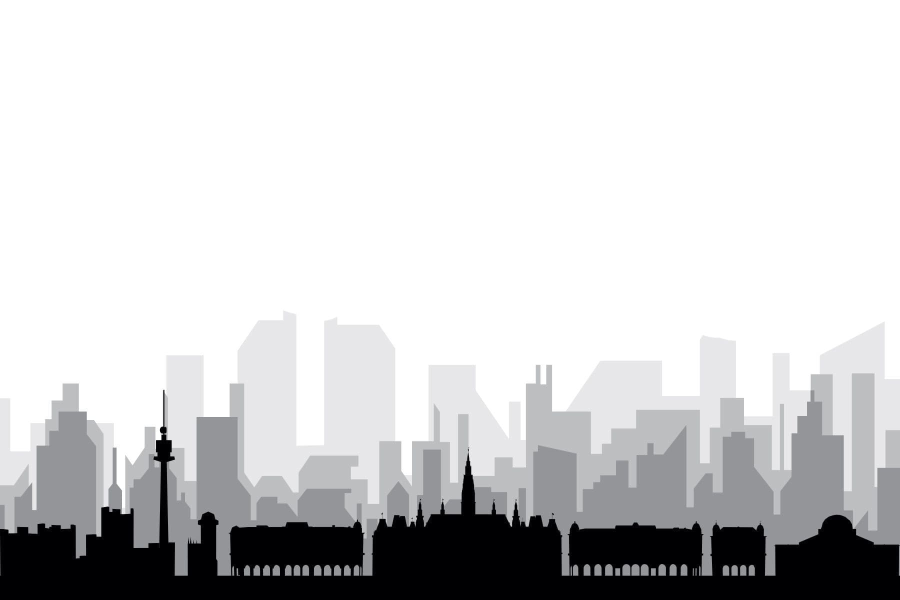Van welke Europese stad is dit de silhouette?