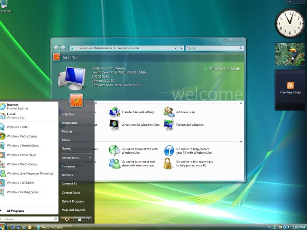 Na Windows 2003 en Windows XP lanceerde Bill Gates en de zijne in januari 2007 een nieuw besturingssysteem. De ontwikkeling van het nieuwe besturingssysteem nam vijf jaar in beslag en kostte ongeveer 6 miljard dollar. Naam van die Windows-versie?