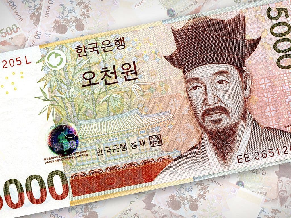Zuid- en Noord-Korea, deze twee landen zijn niet de beste vrienden, maar ze hebben wel nog dezelfde munteenheid. Het papiergeld is beschikbaar in 1000, 5000 en 10.000. In juni 2009 kwam daar een biljet van 50.000 bij. Welke munteenheid zoeken we?