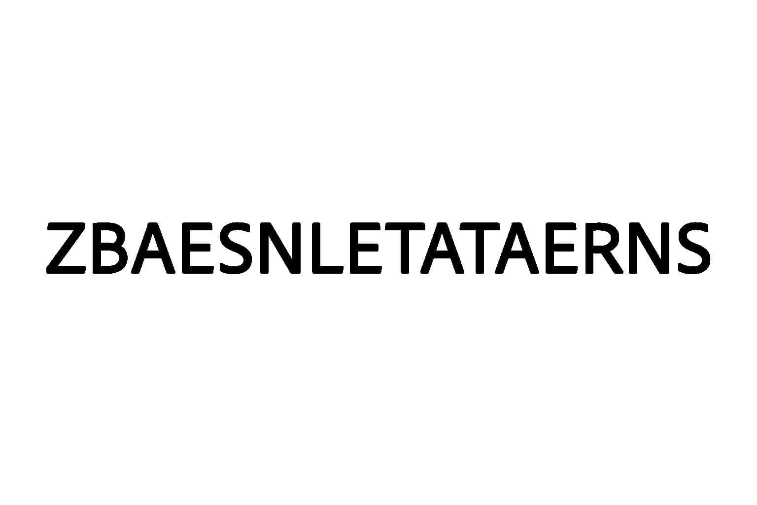 Verwijder zes letters uit de onderstaande reeks en er zal een woord zichtbaar worden. De letters dienen in dezelfde volgorde te blijven staan.
