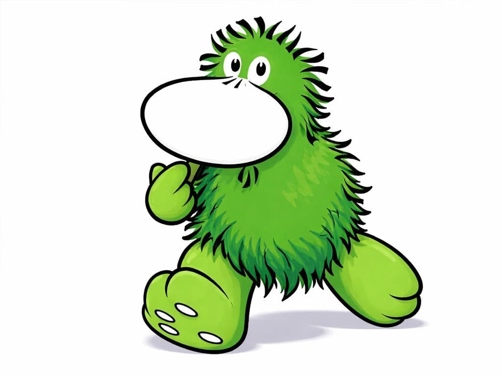 Wij zijn opzoek naar het groene mascotje van VTM in de jaren '90. Wat was zijn naam?