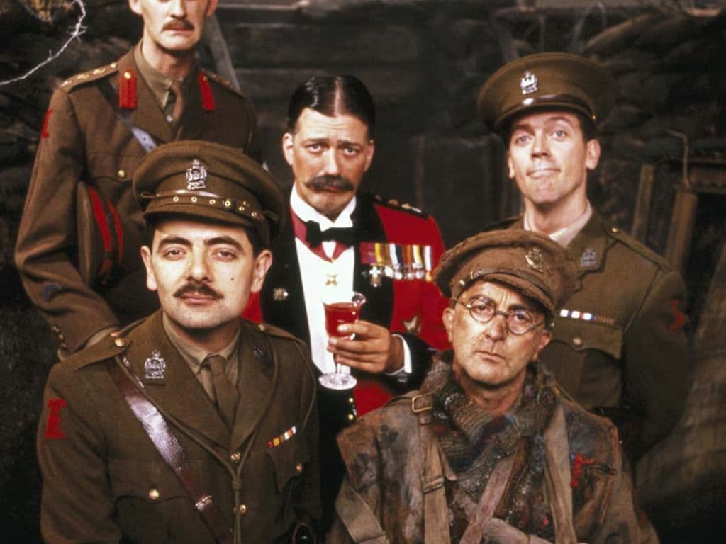 Sir Anthony Robinson is een Engels acteur die vooral in België bekend werd door zijn rol als de domme hulp van Blackadder in de gelijknamige BBC productie. Hij speelde die rol naast Rowan Atkinson die de rol van Blackadder vertolkte. Wat was zijn naam in die serie?