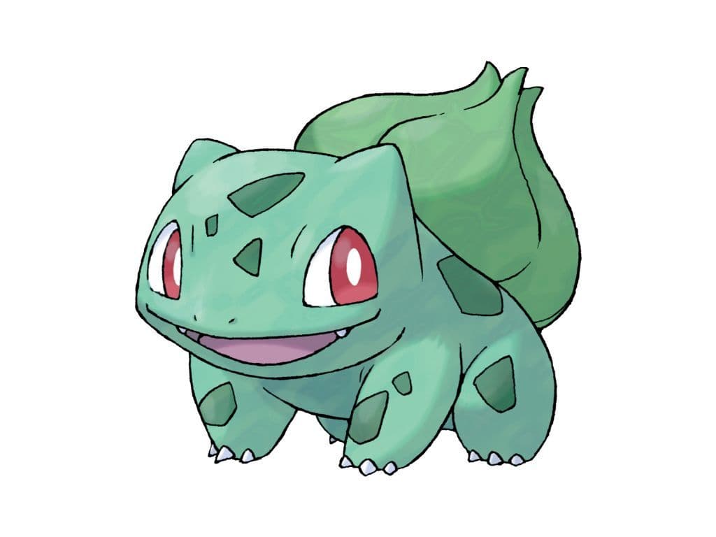 Deze gras- en giftype pokémon is een van de originele starters uit de Kanto-regio. Hij staat op vier poten en heeft een grote, groene bol op zijn rug die groeit door zonlicht en waarmee hij de zaden kan verspreiden?