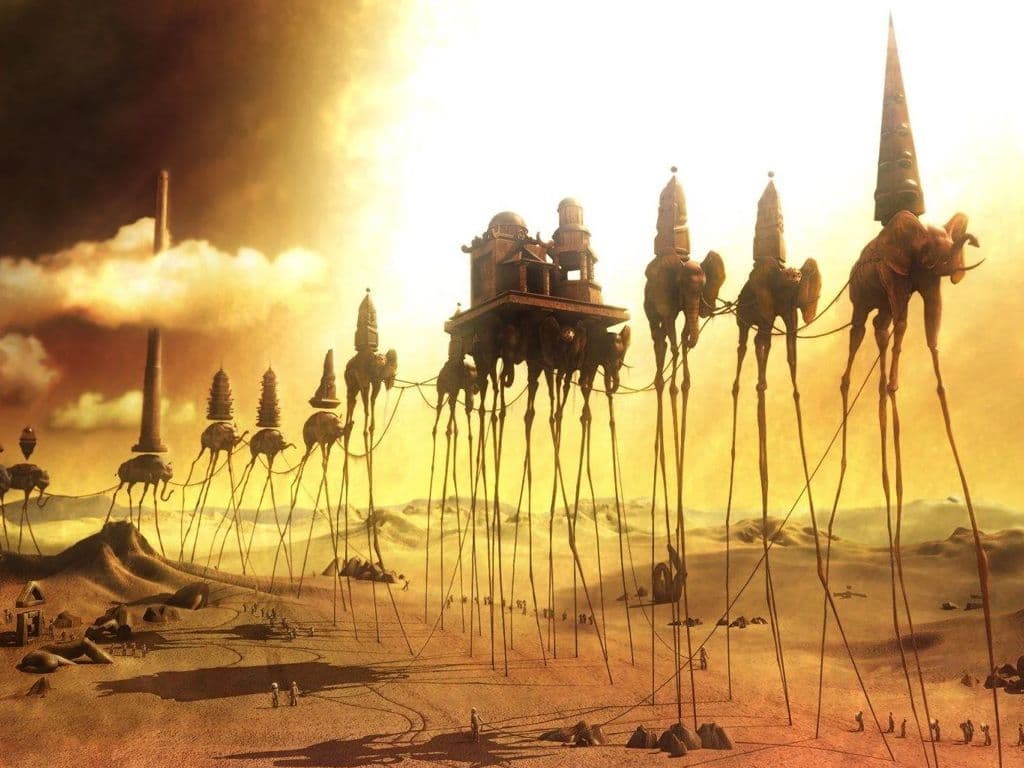 Van welke schilder is dit schilderij? Het kunstwerk is 'Caravan' genaamd.