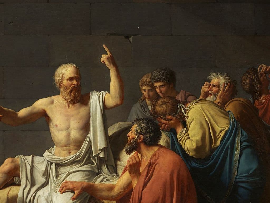 We gaan even terug in de tijd, in 399 voor Christus werd Socrates aangeklaagd voor zijn kritische houding tov de democratie en het vaak tot de grond toe afbreken van de gevestigde opvattingen van de elite. In de rechtbank kon hij zich verdedigen, maar het mocht niet baten: uiteindelijk werd hij veroordeeld. Maar weet u ook hoe Socrates stierf?