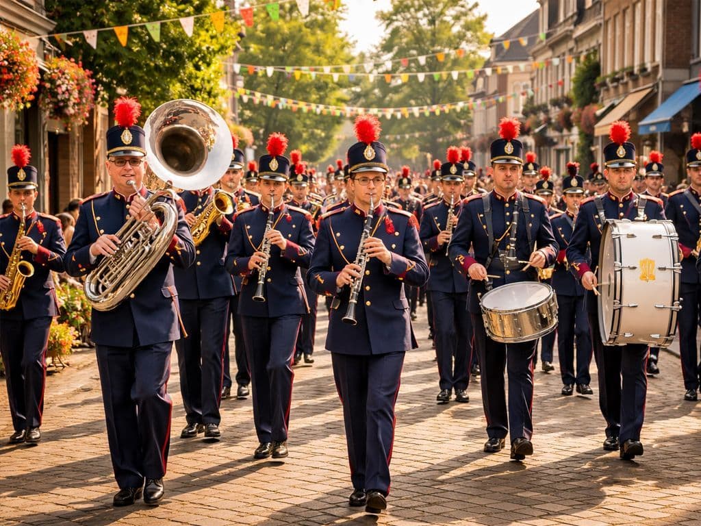 Wat is de enige houtblazer die in een fanfare wordt toegelaten?