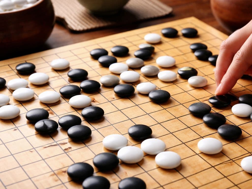 Dit spel is lange tijd een uitdaging gebleven voor computerprogramma's. Waar een schaakcomputer al in 1996 de regerend wereldkampioen kon verslaan, Deep Blue van IBM tegen Gary Kasparov, is men met dit spel pas in 2015 beland op een punt dat software ontwikkeld door DeepMind (en gekocht door Google) instaat was om de huidige Europees kampioen te verslaan. Hoe heet dit Oost-Aziatisch spel?
