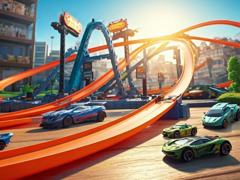 We zoeken de naam van een Amerikaanse bouwer van modelauto's. Het is een onderdeel van het Mattel-concern en staat ook bekend om zijn speelgoedracebanen. Wat is de naam van dit speelgoed?