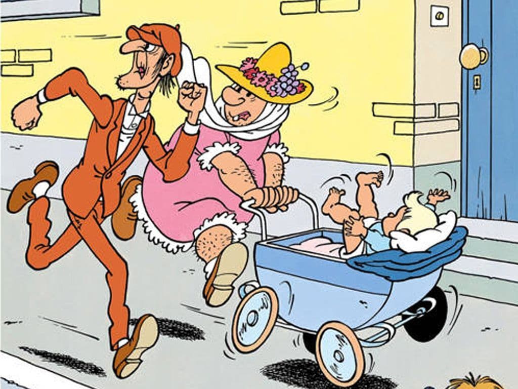 Den dikke en den dunne, Peppie en Kokkie, Tom en Jerry.. Maar welk onafscheidelijk
duo landlopers maakte het mooie weer in de stripreeks van Jommeke?