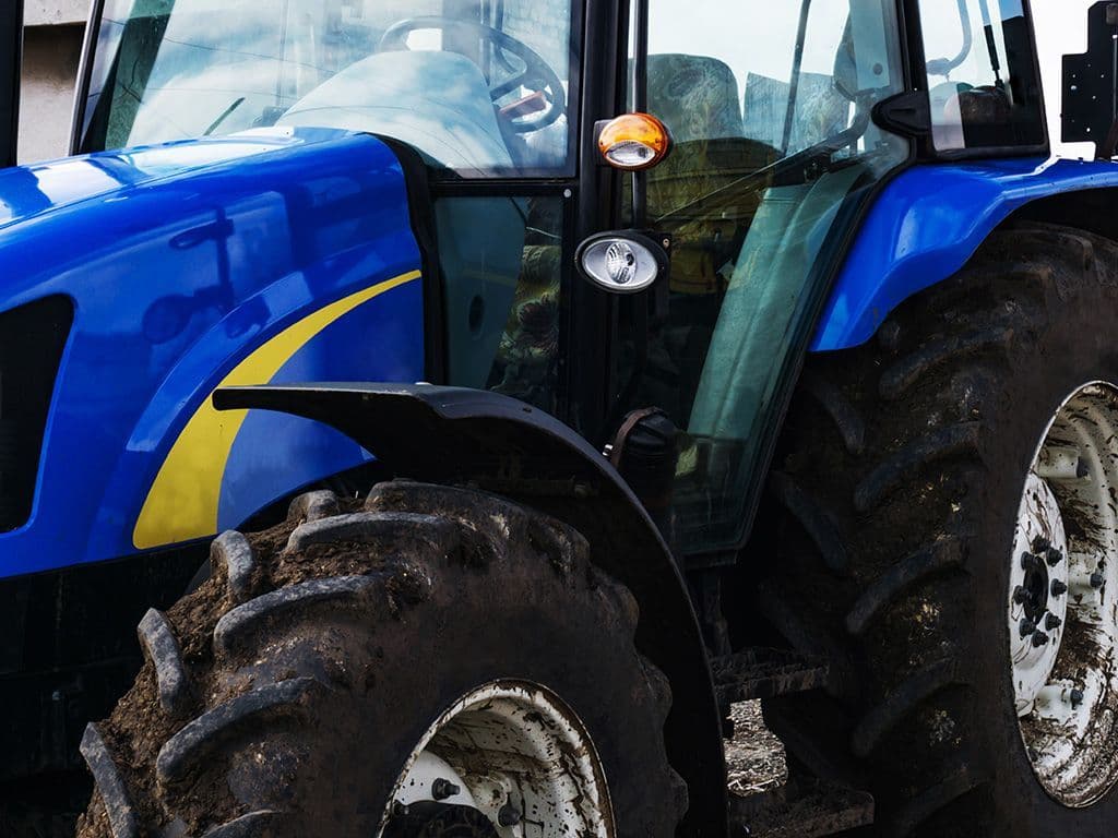 Van welk merk is deze tractor?