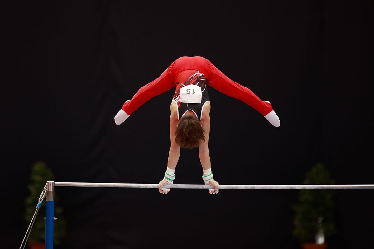Hoeveel onderdelen bevat het Olympische turnen voor heren meer dan voor dames?