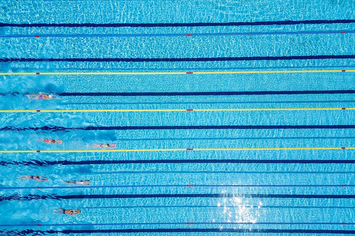 Hoe meter lang is een Olympisch zwembad?
