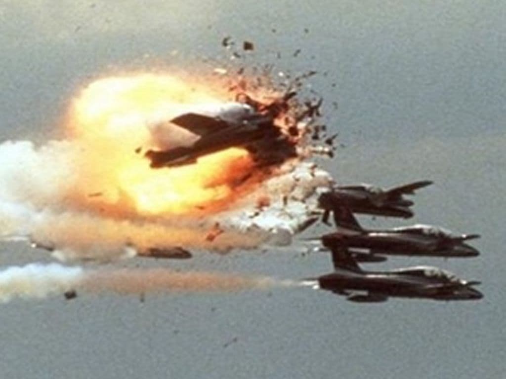 Op 28 augustus 1988 om 15:44 uur vond een vliegtuigongeluk op Vliegbasis in Duitsland plaats tijdens een luchtshow. Een vliegtuig van het Italiaanse aerobatiekteam 'Frecce Tricolori' vloog in op vijf andere vliegtuigen van het team, omdat de piloot van dat vliegtuig te vroeg begon met het afronden van de stunt. Er vielen 70 doden. Wat is de naam van deze vliegbasis?