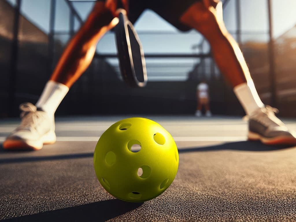 We zoeken een racketsport die elementen combineert van tennis, badminton en tafeltennis. Het wordt gespeeld op een veld met een net, maar het is kleiner dan een tennisveld. Men gebruikt speciale rackets (paddles) en een plastic bal met gaten. Hoe? Simpel sla de bal over het net en zorg dat de tegenstander hem niet kan terugslaan. Wel een paar speciale regels waaronder “kitchen” een zonde waar je niet mag komen voor de bal stuitert + nog enkele serveerregels. Het is makkelijk te leren en leuk voor alle leeftijden en niveaus. Welke sport is dit?