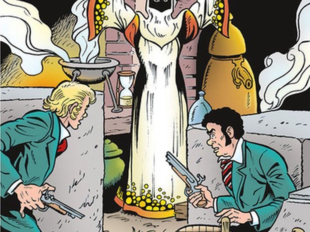Welke 2 personage uit hun gelijknamige stripreeks van Willy Van Der Steen worden achternagezeten door detective 'nummer 17' die hen voor landloperij poogt in te rekenen.