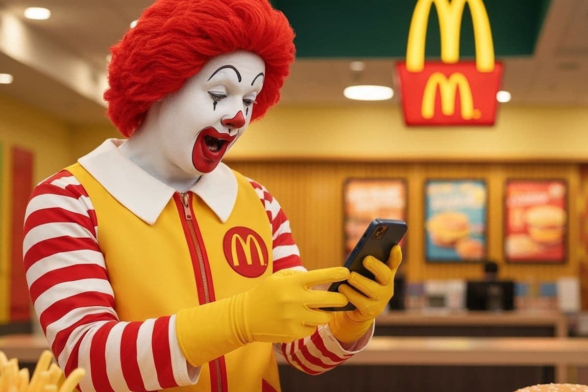 Deze vriendelijke clown is al sinds 1963 de mascotte van de fastfood keten McDonald's. Wat is zijn voornaam?