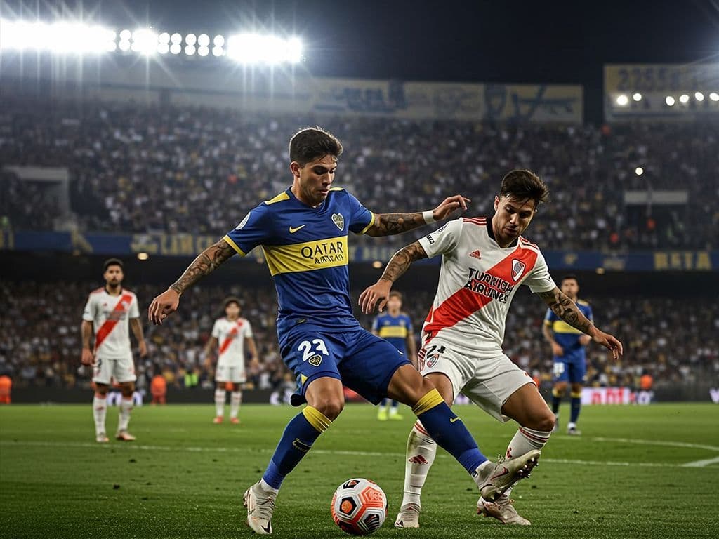 De classico tussen Barcelona en Real Madrid kennen we allemaal. Wij willen graag weten welke wedstrijd superclassico wordt genoemd. De wedstrijd tussen twee aartsrivalen in Buenos Aires staat vaak garant voor supportersrellen. Wij willen graag de naam van beide Argentijnse clubs.