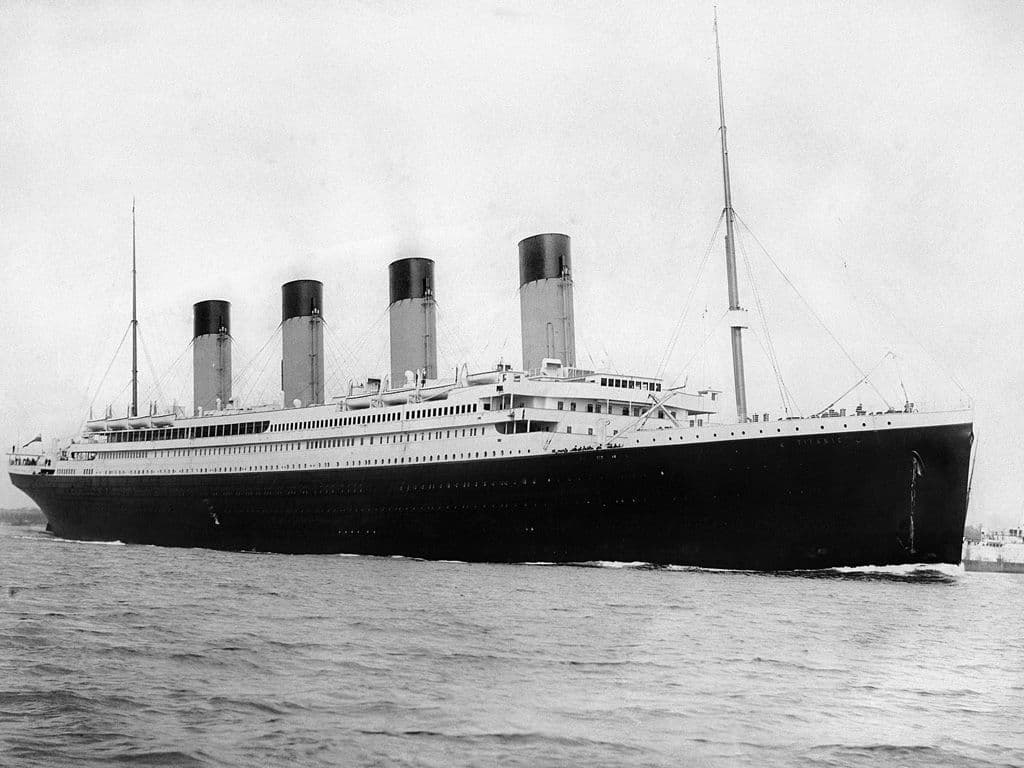 Van welke rederij was de Titanic de eigendom?