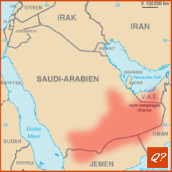 Quizvraag Woestijnen Saoedi-Arabië Omen Jemen 1822
