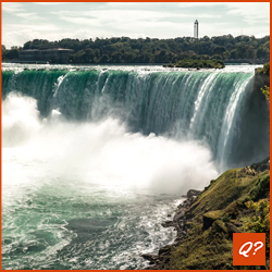 één van de bekendste watervallen ter wereld
